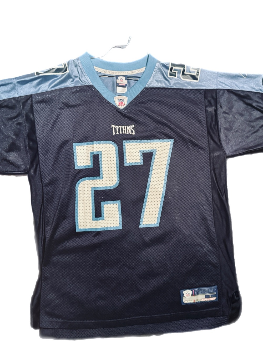 Vintage Reebok NFL Tennessee Titans Eddie George #27 Jersey